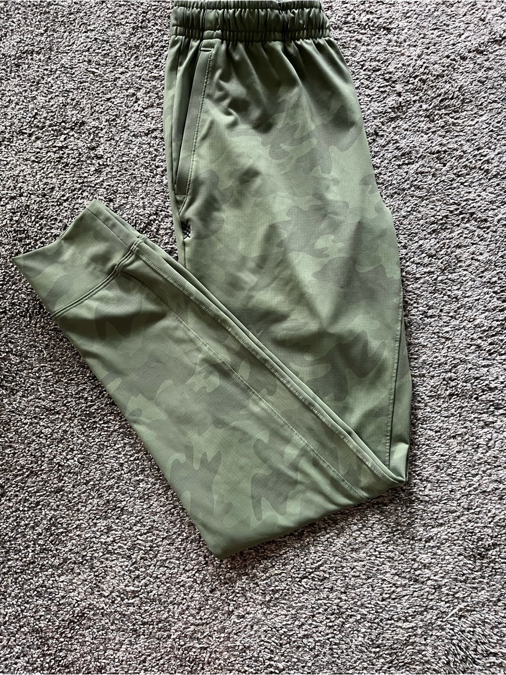 RHONE Olive Green Camouflage Women’s Joggers